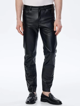 Мужские брюки из натуральной кожи премиум класса 01-1
