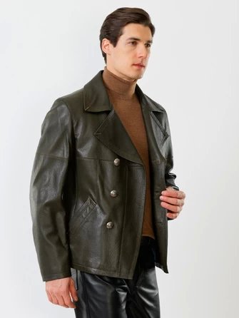 Кожаный комплект мужской: Куртка Клуб + Брюки 01-1