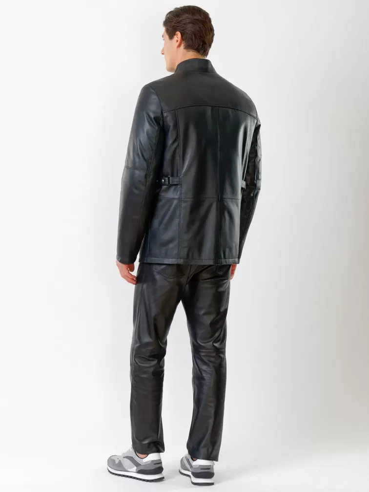 Куртка мужская утепленная 537ш + Брюки мужские 01, черный/черный, артикул 140130-2