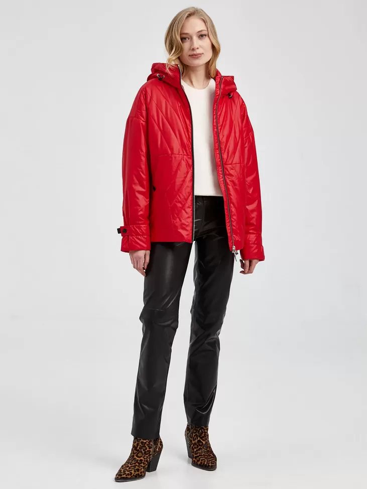 Куртка женская 20007, красный, артикул 25030-5