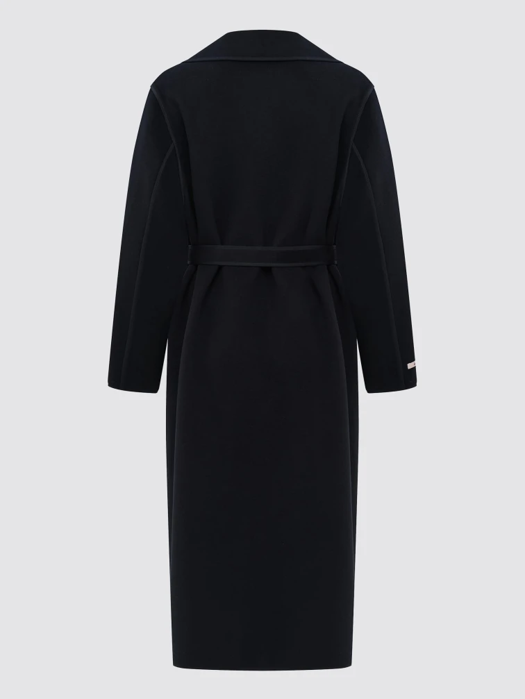 Пальто кашемировое женское 1055-125, черное, размер 46, артикул 92480-1