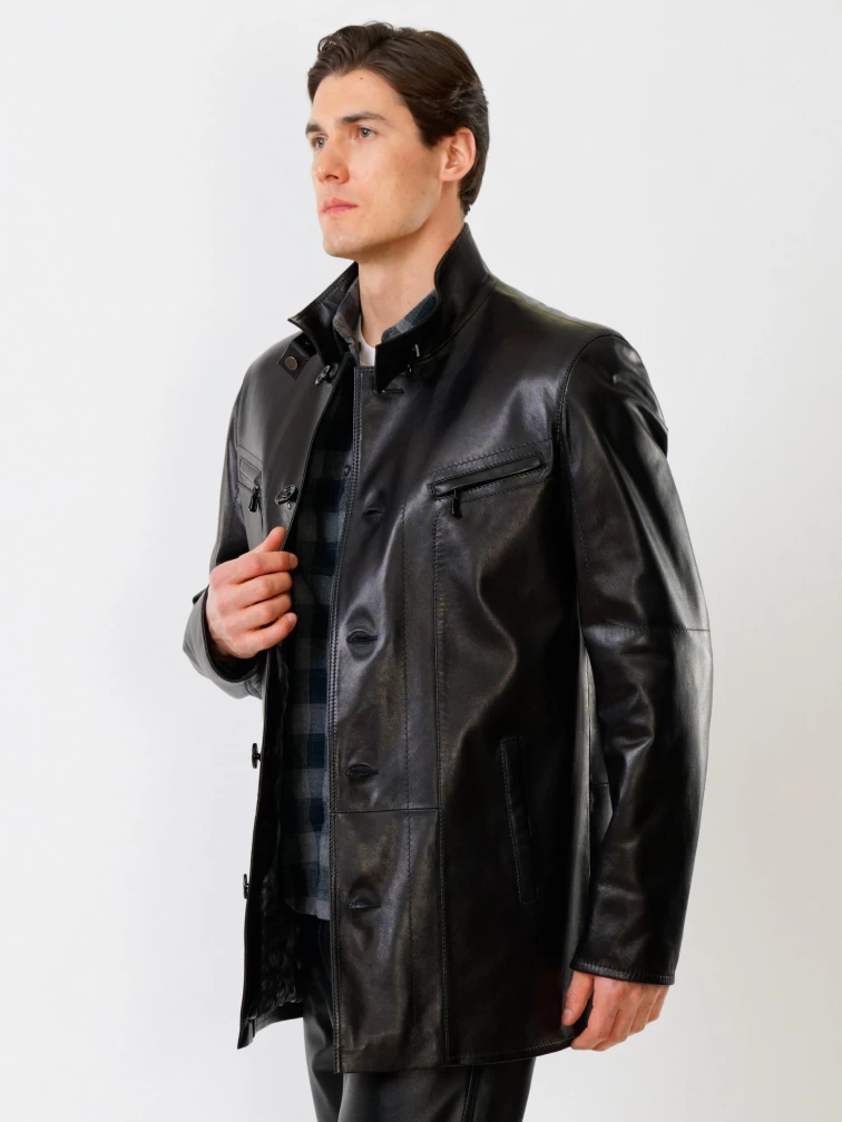 Демисезонный комплект мужской: Куртка 517нв + Брюки 01, черный, р. 48, артикул 140490-5