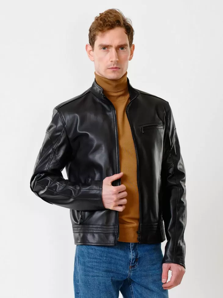 Куртка мужская 506о, черный, артикул 28531-0