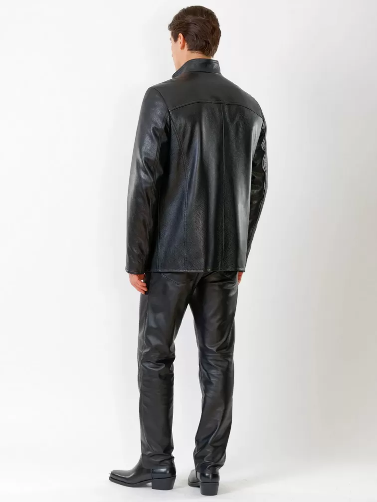 Куртка мужская 518ш + Брюки мужские 01, черный/черный, артикул 140520-2