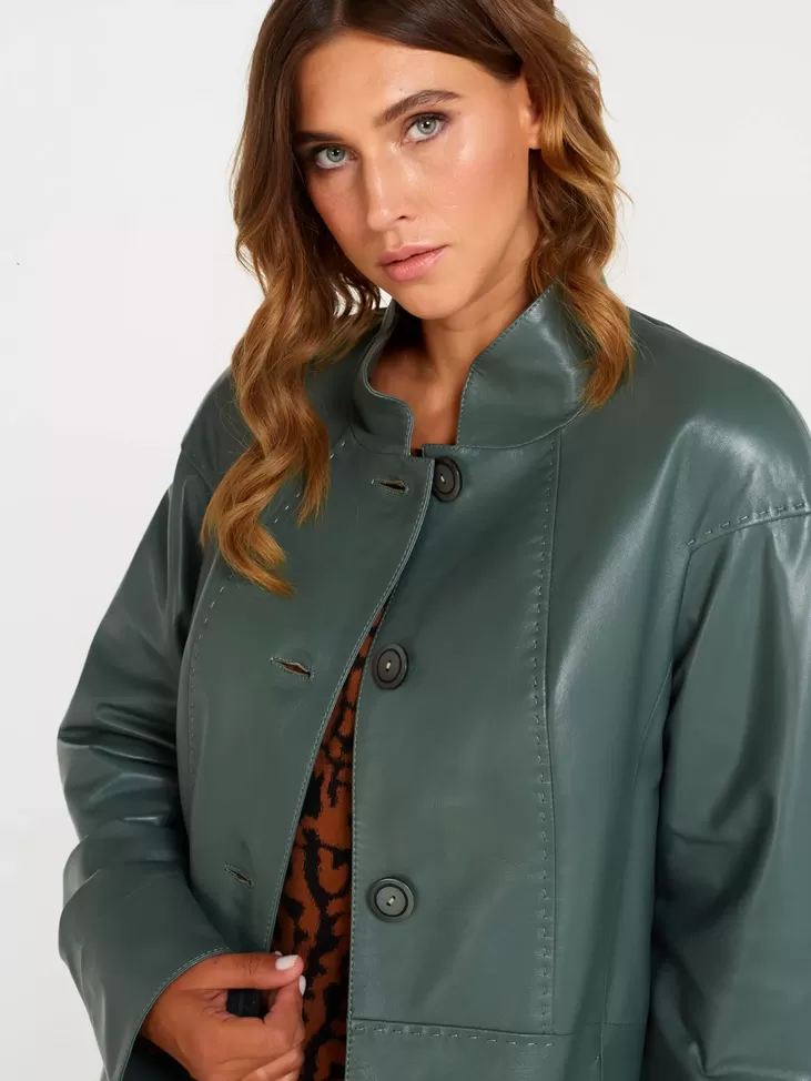 Куртка женская 378, оливковый, артикул 60561-2