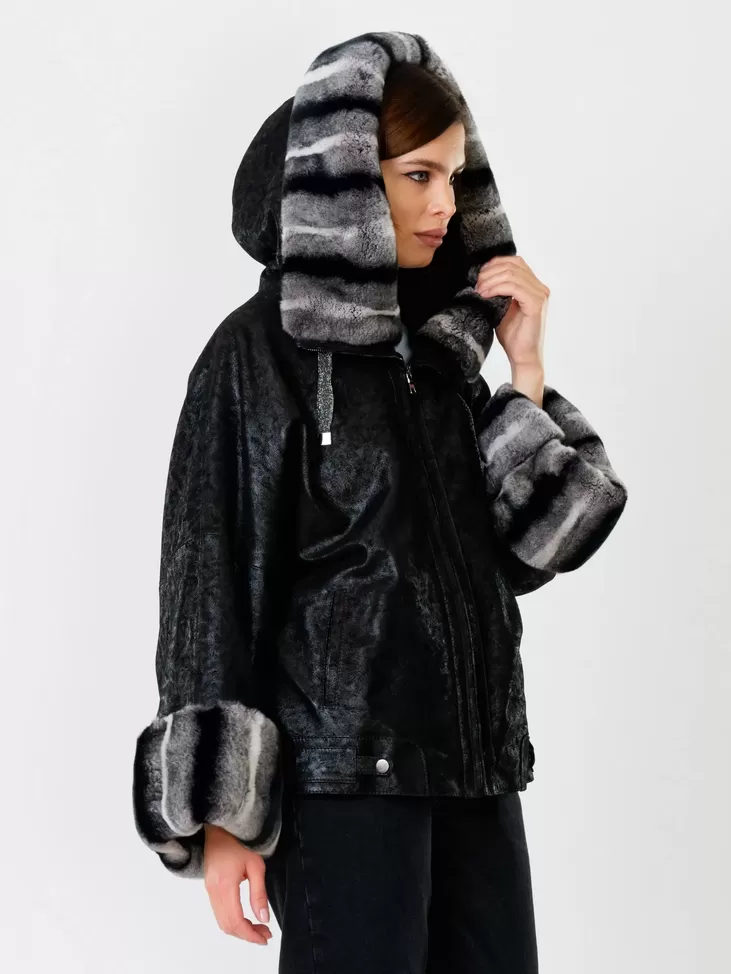 Куртка женская утепленная 397ш, черный, артикул 91090-1