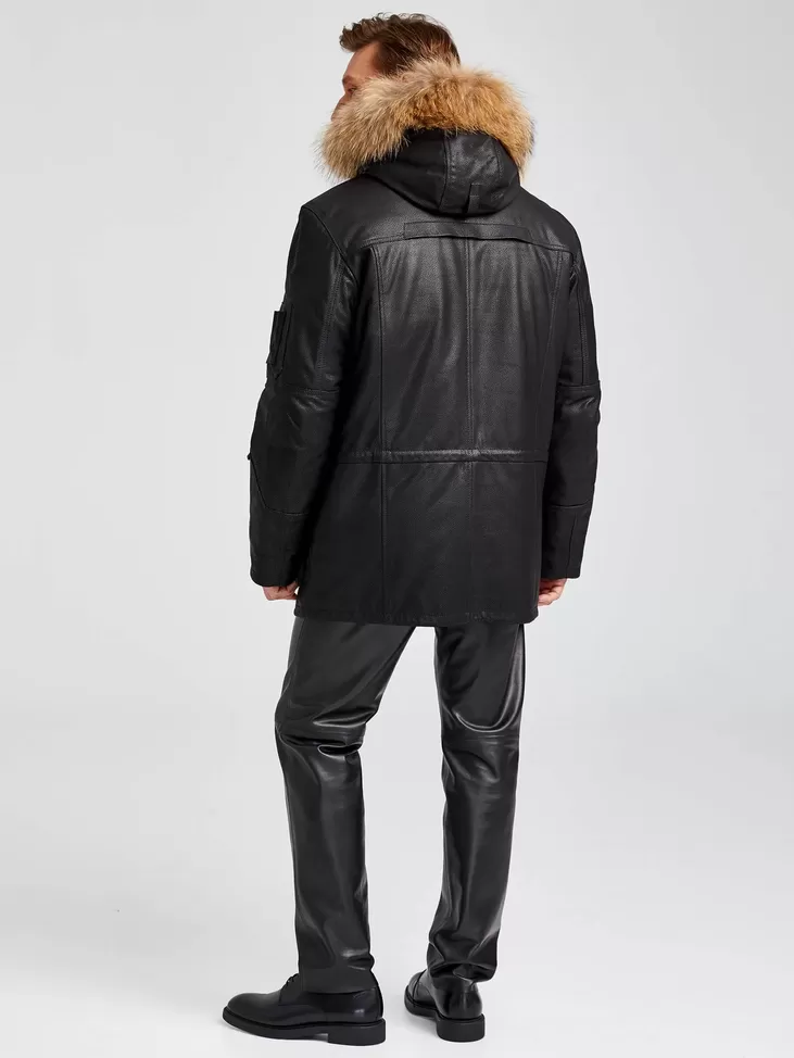 Куртка мужская утепленная Алекс, черный DS, артикул 40380-4