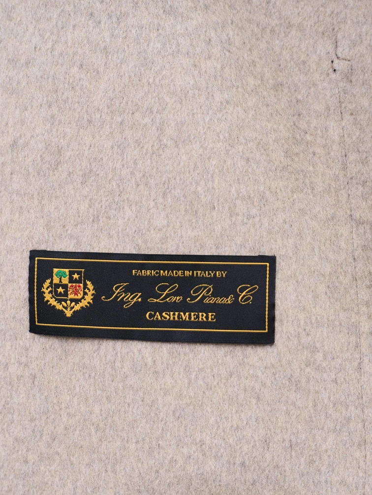 Женское кашемировое пальто темно-коричневое премиум класса 1055-125, размер 46, артикул 92490-2