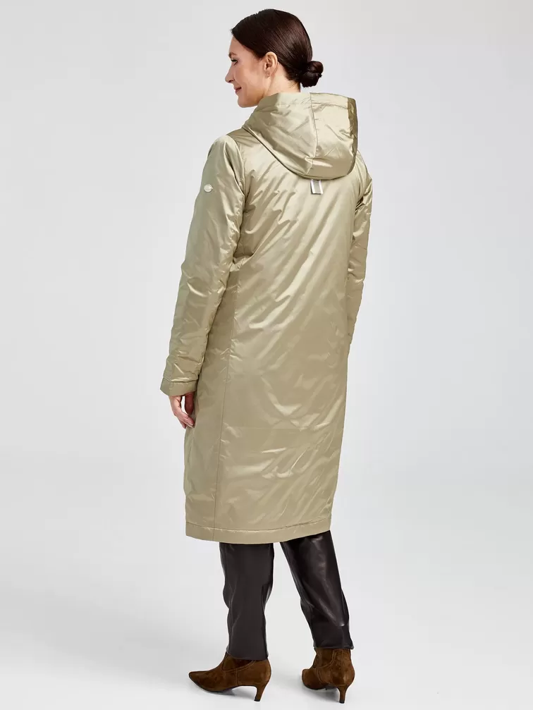Демисезонный комплект: Пальто женское двухсторонние 21330 + Брюки женские 03, cерый/черный, р. 42, арт. 111280-2