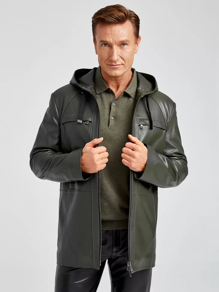 Куртка мужская 552, оливковый, артикул 28891-6