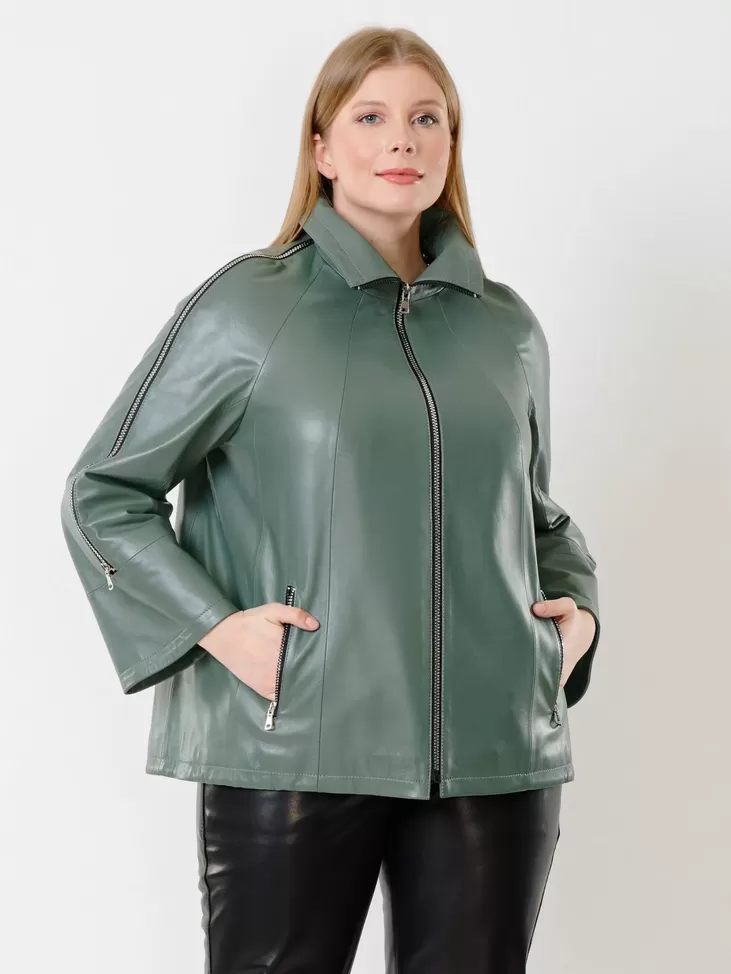 Куртка женская 385, оливковый, артикул 91321-6