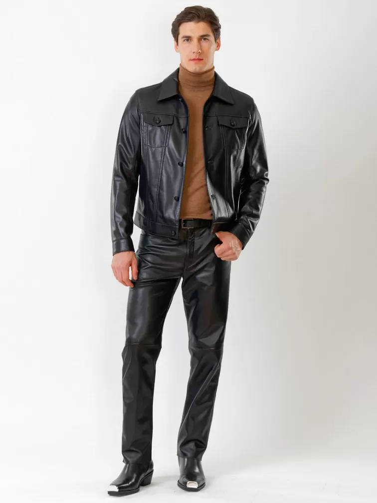 Куртка мужская 550 + Брюки мужские 01, черный/черный, артикул 140190-0