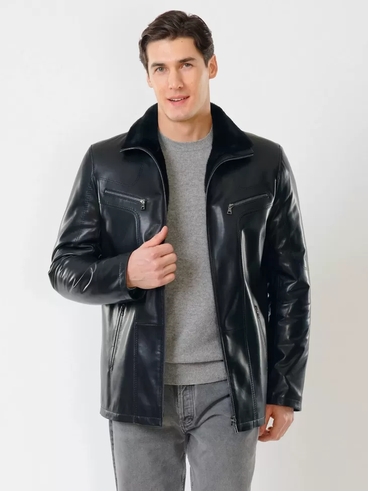 Куртка мужская утепленная 537мех, черный, артикул 40290-0