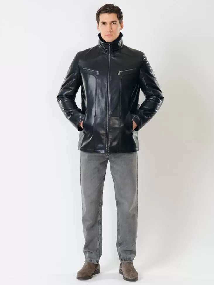 Куртка мужская утепленная 537мех, черный, артикул 40290-3