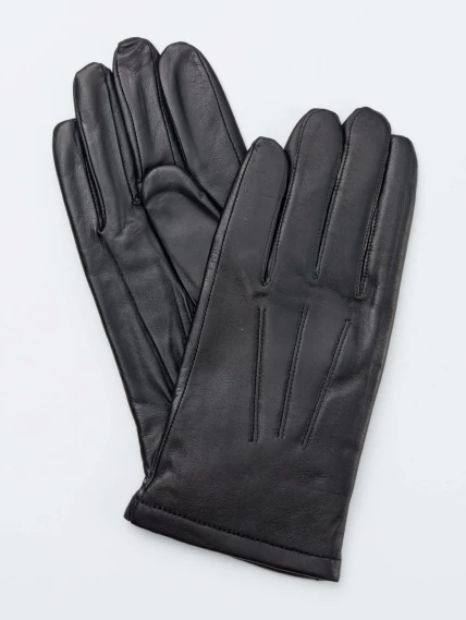 Перчатки кожаные мужские IS133, черные, размер 8.5, артикул 160050-0