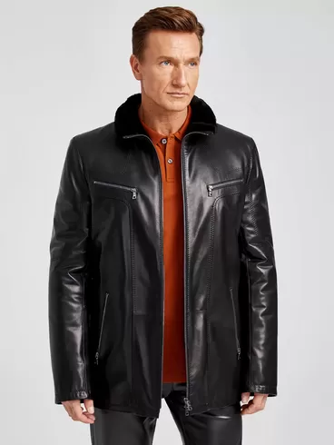 Куртка мужская утепленная 537мех, черный, артикул 40411-0