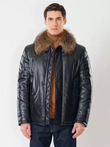 Куртка мужская утепленная Джастин, черный, артикул 40311-1