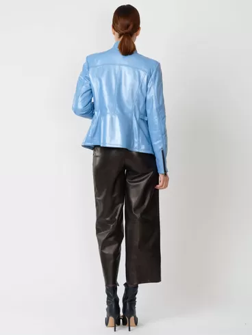 Куртка женская 301, голубой перламутр, артикул 90790-4