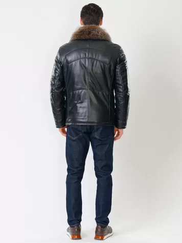Куртка мужская утепленная Джастин, черный, артикул 40311-4