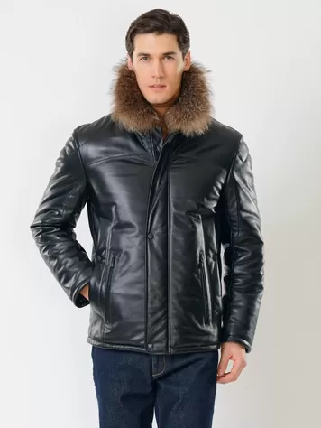 Куртка мужская утепленная Джастин, черный, артикул 40311-5