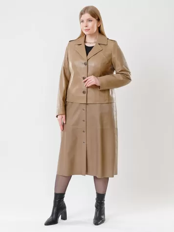 Куртка женская 304, серо-коричневый, артикул 91433-2