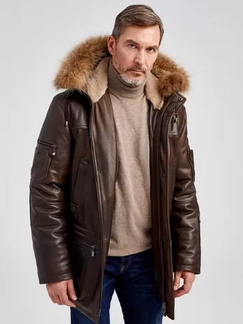Куртка мужская утепленная Алекс, светло-коричневый, артикул 40451-0