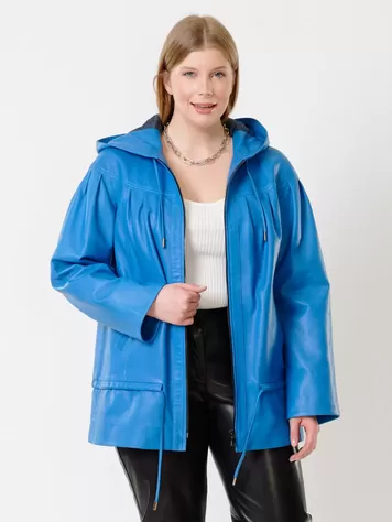 Куртка женская 303у, голубая, артикул 91201-0