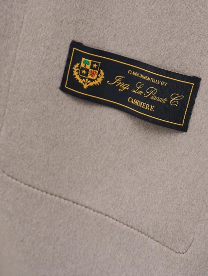 Черное полупальто кашемировое женское 1131-70, размер 46, артикул 92590-2