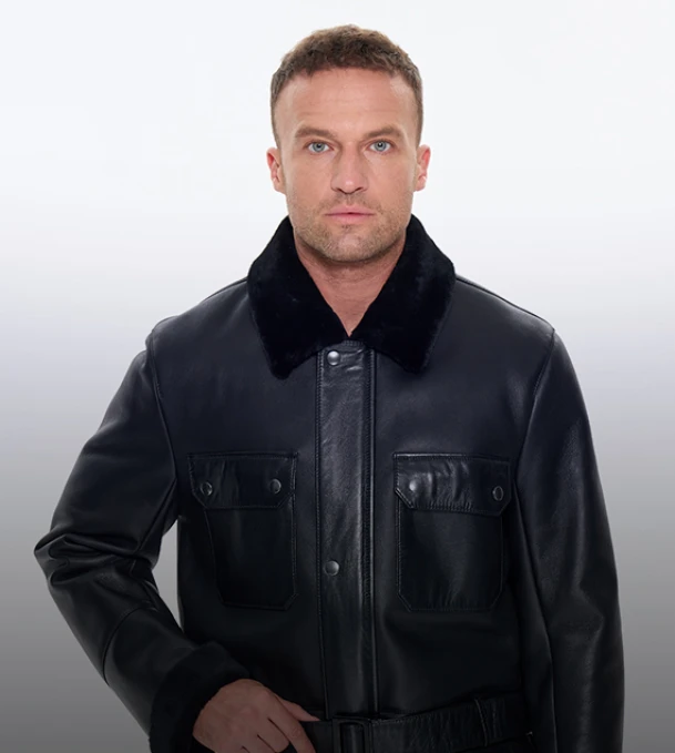 Дублёнки мужские