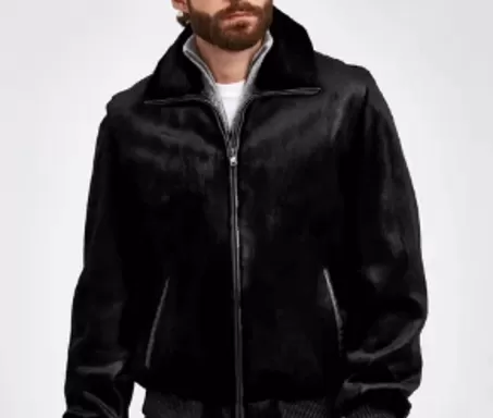 С чем носить мужские кожаные куртки?