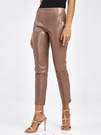 Кожаные брюки женские 4820740-0