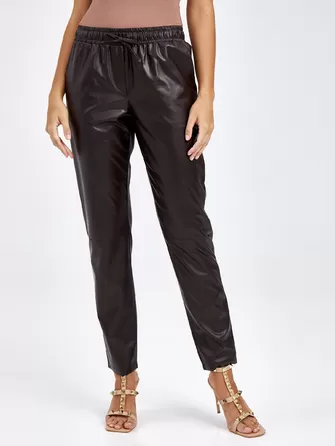 Кожаные брюки женские 4616633-0
