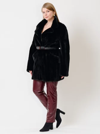 Демисезонный комплект женский: Куртка из меха норки  ELECTRA(АВ) + Брюки 02-0