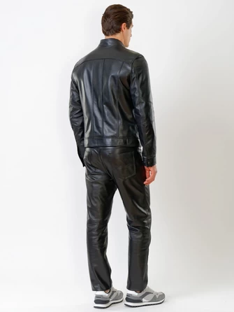 Кожаный комплект мужской: Куртка 507 + Брюки 01-1