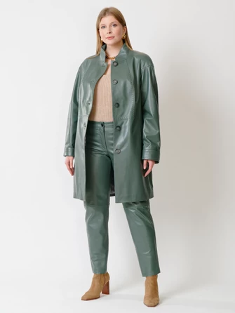 Кожаный комплект женский: Куртка 378 + Брюки 03-0