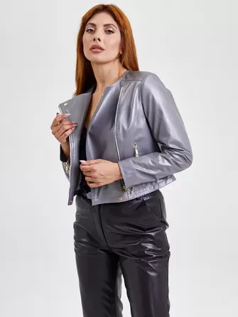 Кожаный комплект: Куртка женская 389 + Брюки женские 03-1