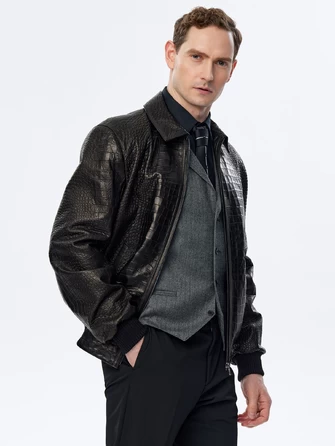 Летние кожаные куртки мужские купить в в интернет-магазине Primo Vello