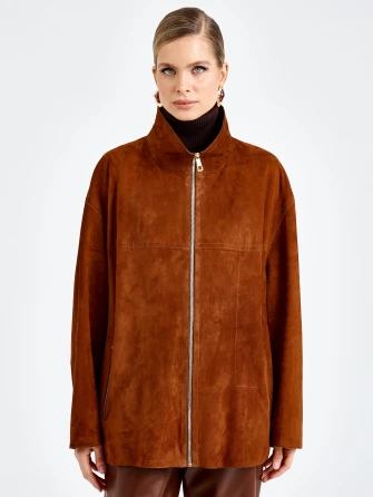 Женская замшевая куртка премиум класса 3090з-1