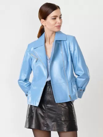 Кожаный комплект женский: Куртка 307 + Юбка 03-1