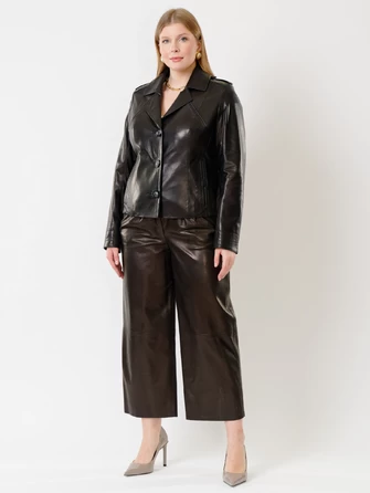 Кожаный комплект женский: Куртка 304 + Брюки 05-0