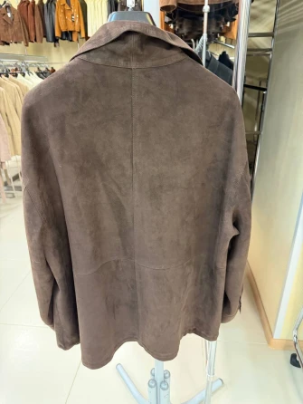 Женская замшевая куртка премиум класса 3109з-1