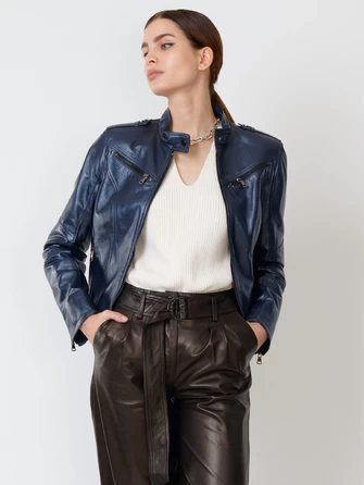 Кожаный комплект женский: Куртка 399 + Брюки 05-1