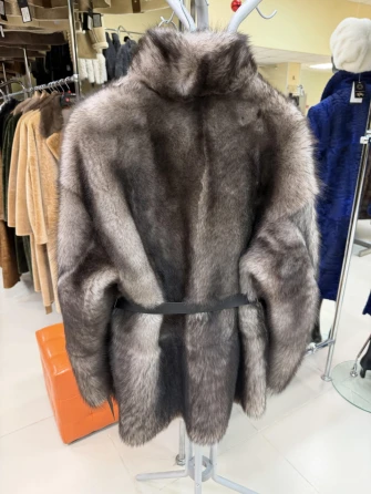 Короткая женская дубленка 2072-1