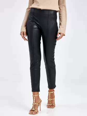 Кожаные брюки женские 4820729-1