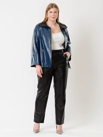 Кожаный комплект женский: Куртка 385 + Брюки 04-0