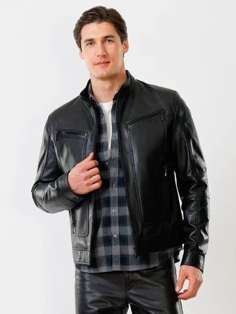 Кожаный комплект мужской: Куртка 507 + Брюки 01-1