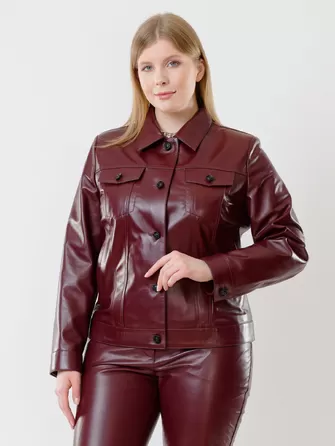 Кожаный комплект женский: Куртка 3008 + Брюки 02-1