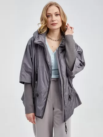 Текстильная утепленная куртка женская 21420-1