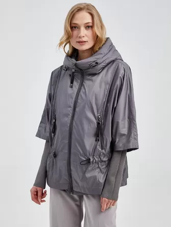 Текстильная утепленная куртка женская 21420-0