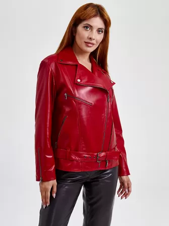 Кожаный комплект: Куртка женская 3013 + Брюки женские 03-1